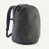 Patagonia Atom Day Pack 24L backpack in current blue with adjustable shoulder straps and multiple compartments for everyday use