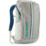 Patagonia Black Hole Pack 25L backpack in black with birch accents, showing durable fabric and adjustable shoulder straps.