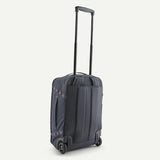 Black Patagonia Black Hole® MLC® Wheelie luggage with wheels and handle, durable travel bag with spacious main compartment.