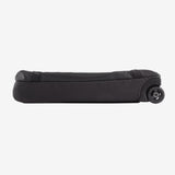 Black Patagonia Black Hole® Wheeled Duffel Bag 70L with handles, wheels, and zippered compartments, ideal for travel and packing.