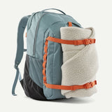 Patagonia Refugio Daypack 32L backpack with multiple compartments and padded shoulder straps, designed for comfort and organization.