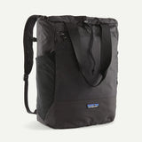 Patagonia Terravia Tote Pack 24L shown with its eco-friendly design, durable straps, and spacious interior for daily use.