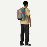 Patagonia Refugio Daypack 30L with large main compartment, adjustable straps, and front zipper pocket for outdoor storage.