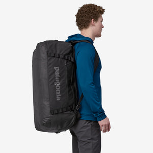 Black Patagonia Black Hole® Duffel Bag 70L with durable fabric, zipper closure, and carry straps for travel and outdoor use.