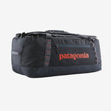 Patagonia Black Hole® Duffel Bag 70L in black, showing its durable fabric, sturdy handles, and spacious design for travel and storage.