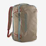 Black Patagonia Black Hole® Mini MLC® 30L travel bag with durable black nylon fabric and multiple zippered compartments.