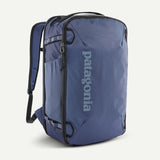Patagonia Black Hole® Mini MLC® 30L travel backpack with black durable water-resistant fabric and multiple compartments.