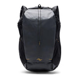 Black Peak Design outdoor backpack with 45L capacity, featuring multiple compartments and durable straps for hiking and travel.