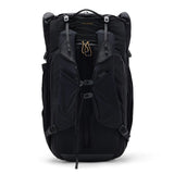 Black Peak Design outdoor backpack with 45L capacity, featuring multiple compartments and adjustable straps for outdoor adventures.