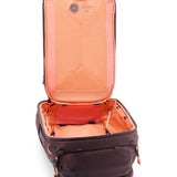 Peak Design 45L Travel Backpack in Eclipse color, showcasing multiple compartments and padded shoulder straps for comfortable travel.