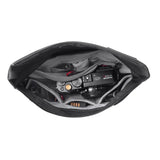 Black Peak Design Field Pouch V2 with multiple compartments and adjustable strap for versatile, stylish storage.
