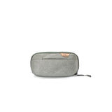 Black Peak Design small wash pouch with zipper closure, compact travel organizer for toiletries and essentials.