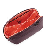 Black Peak Design small wash pouch with zipper closure and compact design for travel and toiletries storage.