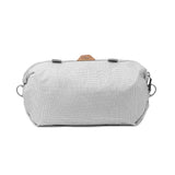 Sage Peak Design Shoe Pouch made of durable fabric, designed for organizing and carrying shoes during travel.