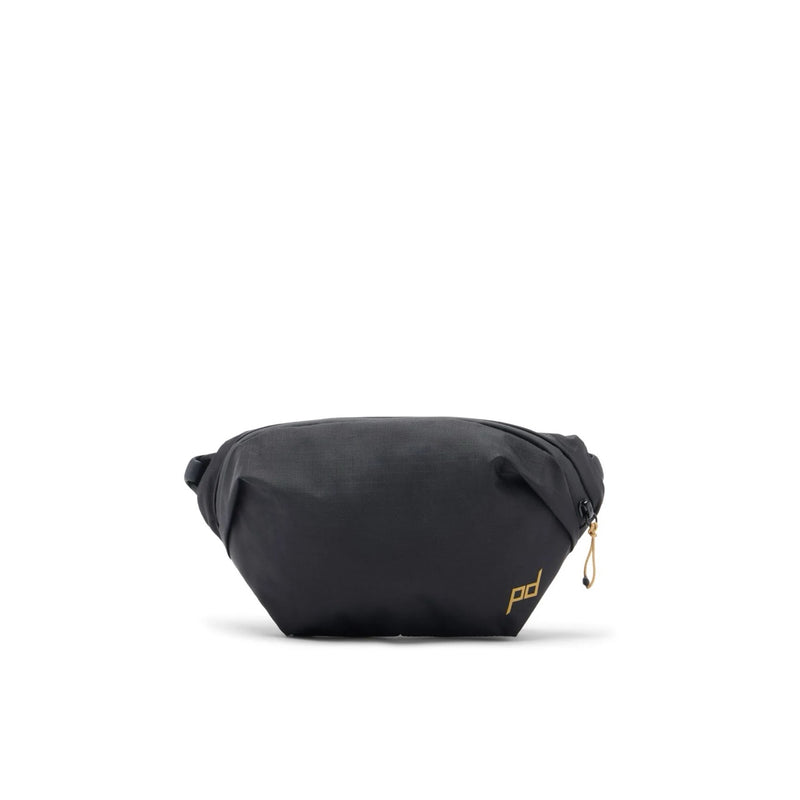Black Peak Design Outdoor Sling 2L, a compact and stylish sling bag with adjustable strap and outdoor-ready design.
