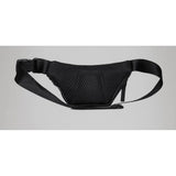 Black Rains micro bum bag with adjustable strap and compact design, perfect for carrying essentials in a stylish, waterproof accessory.