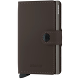 Secrid Miniwallet in matte finish with a sleek front view, showcasing compact design and high-quality material.