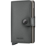 Secrid Miniwallet in matte finish showing compact wallet with card slots and sleek design on a neutral background.