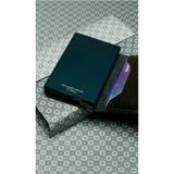 Secrid Premium Miniwallet in Naplak leather with engraved design and gift wrapping, compact and stylish cardholder.