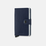 Secrid Miniwallet in vegan leather featuring multiple card slots and a compact design for easy organization.