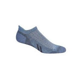Women's Sockwell Incline II Micro socks in Bluestone with cushioned arch support and breathable fabric.