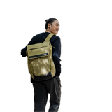 Thule Paramount Backpack 26L with multiple compartments, padded straps, and sleek black design for daily use and travel.