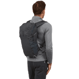 Black Thule AllTrail X 15L backpack with multiple compartments and padded straps, designed for outdoor and daily use.