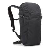 Thule AllTrail X 15L backpack in obsidian color with multiple compartments and adjustable straps for outdoor adventures.