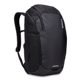 Thule Chasm laptop backpack 26L with multiple compartments and padded straps, designed for carrying laptops and essentials.