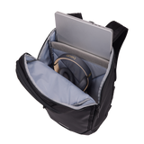 Thule Chasm laptop backpack with 26L capacity, featuring multiple compartments and padded straps for comfortable carrying.