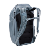 Thule Chasm laptop backpack with 26L capacity, featuring multiple compartments and padded straps for comfortable carrying.