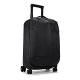 Thule Aion carry-on spinner luggage with four wheels, durable hard shell, and ergonomic handle for easy travel.