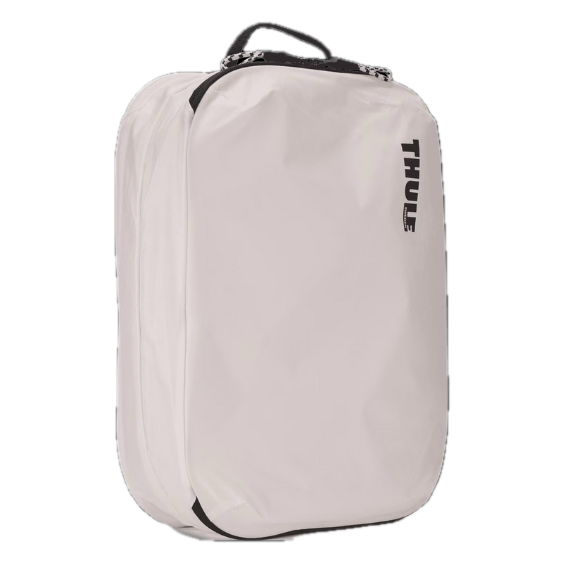 Thule clean and dirty packing cube set with multiple compartments for organized travel storage, in durable fabric.