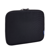 Thule Subterra 2 14-inch laptop sleeve, black protective case with padded interior and sleek design for carrying a laptop.