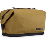 Thule Aion toiletry bag with multiple compartments and durable fabric, designed for organized travel storage.