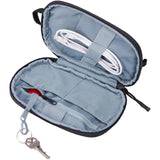 Thule Subterra 2 Powershuttle mini tech kit with organized compartments for cables, chargers, and small electronic accessories.