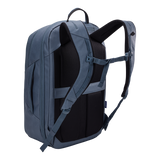 Thule Aion 28L travel backpack with multiple compartments and padded straps, designed for comfortable travel.