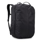 Thule Aion 40L travel backpack with multiple compartments, padded straps, and durable materials for outdoor and travel use.
