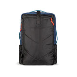 Topo Designs Global Travel Bag 30L backpack with multiple compartments, durable fabric, and a sleek, minimalist design.