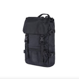 Light gray Topo Designs Rover Pack Mini backpack with adjustable straps and front zip pocket, designed for daily use and outdoor adventures.