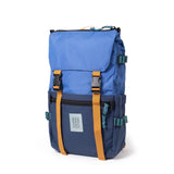Large image of Topo Designs Rover Pack Classic backpack with multiple compartments, padded straps, and durable canvas material.
