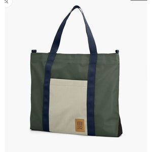 Topo Designs Mountain Essential Tote bag in compact, functional design with sturdy handles and outdoor-inspired style.