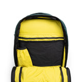 Topo Designs Global Pro Backpack in large size with multiple compartments and durable nylon material, ideal for travel and daily use.