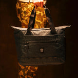 Topo Designs Global Pro Travel Tote, large view showing durable fabric, top handles, and spacious main compartment.