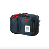 Topo Designs Global Briefcase made of durable fabric, featuring a sleek design, sturdy handle, and multiple compartments for organization.