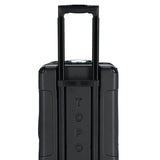 Topo Designs Apex Roller carry-on luggage in Pond Blue Grid with durable fabric and compact design for travel.