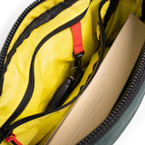 Topo Designs Block Bag crossbody bag with adjustable strap and durable canvas material, ideal for daily use.