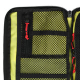 Topo Designs All Adventure Accessory Bag in Sea Pine color, featuring compact crossbody design with multiple compartments.