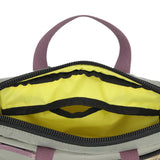 Topo Designs Mini Quick Pack crossbody bag in Beetle Spice, showing the compact design and adjustable strap detail.