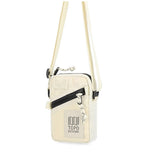Topo Designs mini shoulder bag, crossbody style with adjustable strap, compact and durable for everyday use.